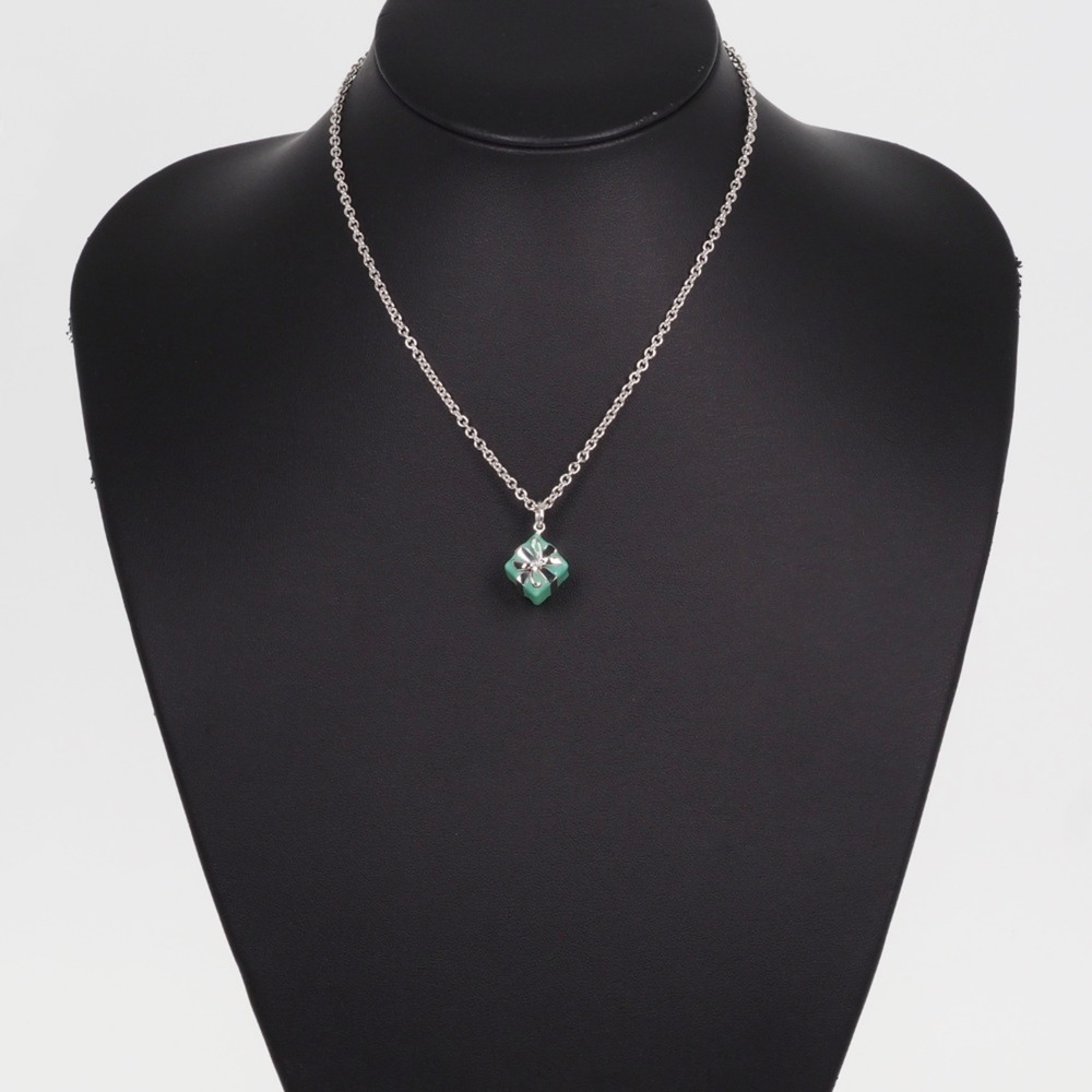 Tiffany Blue Box 925 Silver Women's Necklace - Picture 8 of 8